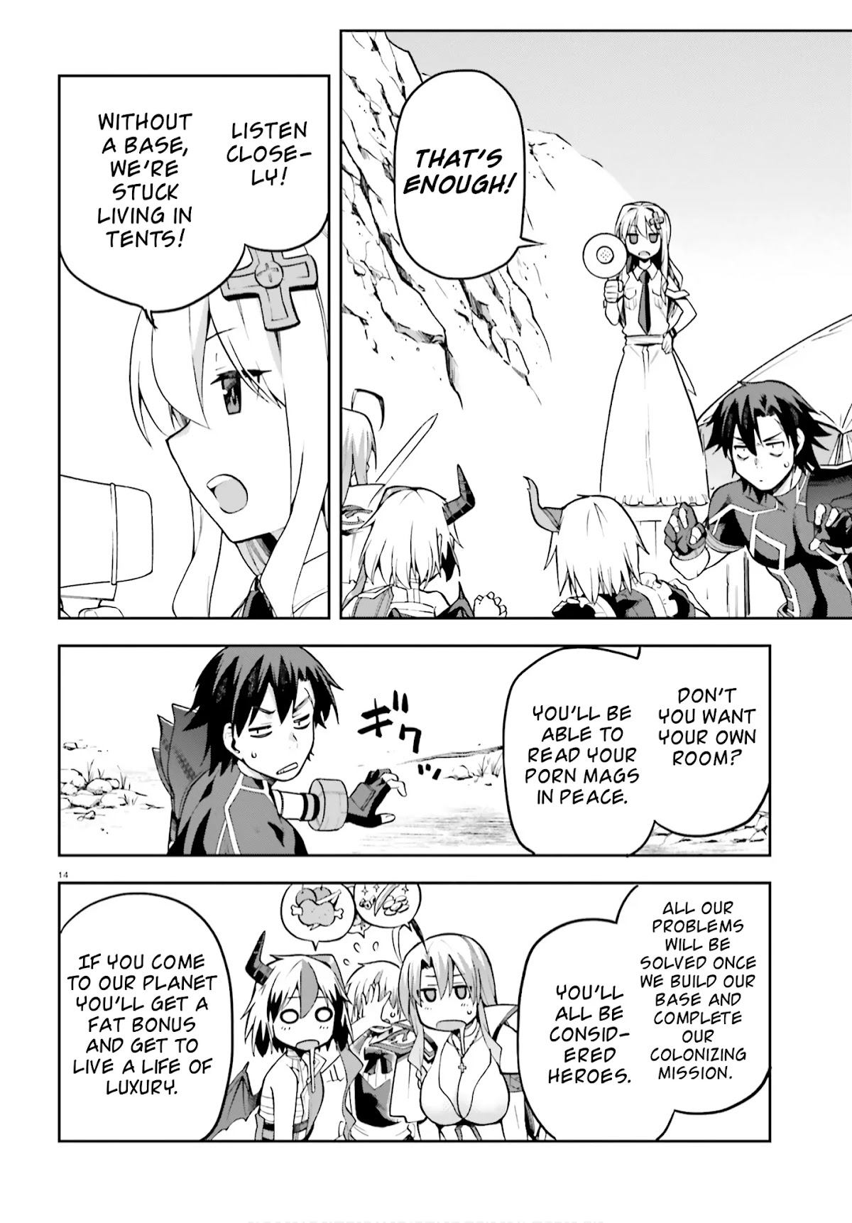 Combatants Will Be Dispatched! Chapter 30 page 14 - Chapter 30