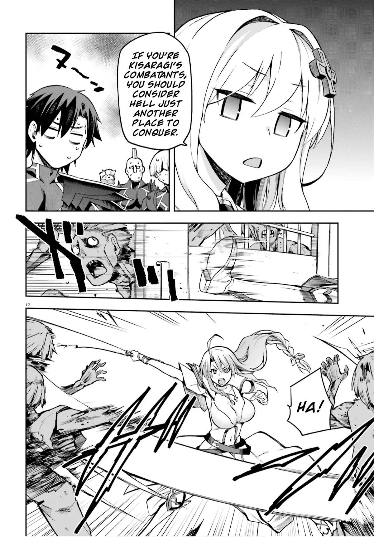 Combatants Will Be Dispatched! Chapter 31 page 12 - Chapter 31