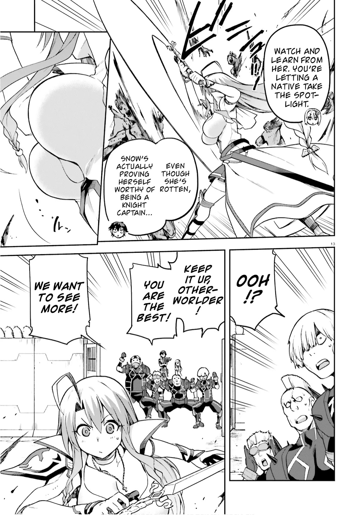 Combatants Will Be Dispatched! Chapter 31 page 13 - Chapter 31