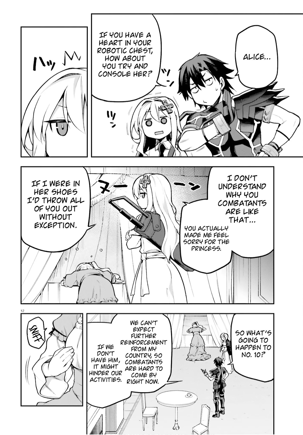 Combatants Will Be Dispatched! Chapter 34 page 12 - Chapter 34
