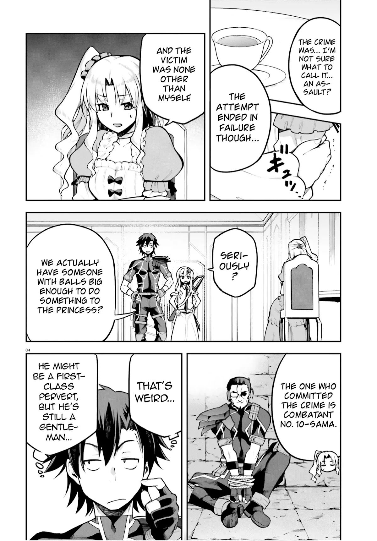 Combatants Will Be Dispatched! Chapter 34 page 4 - Chapter 34