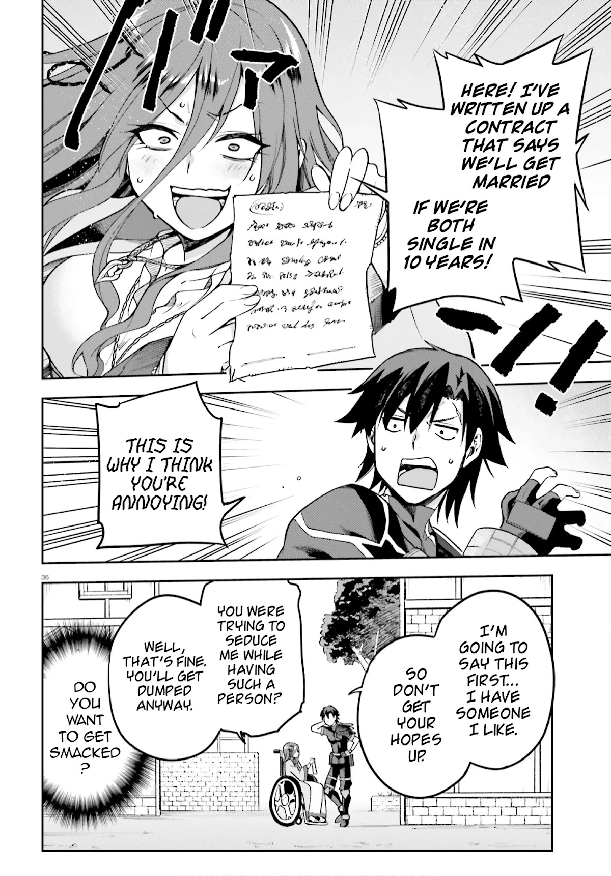 Combatants Will Be Dispatched! Chapter 35 page 36 - Chapter 35
