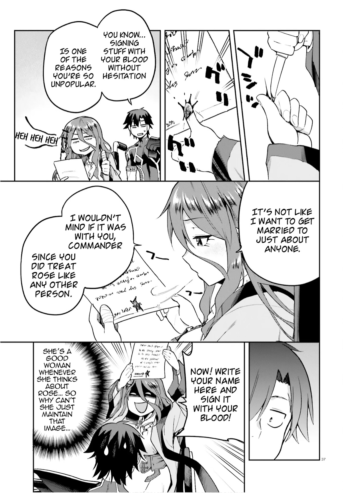 Combatants Will Be Dispatched! Chapter 35 page 37 - Chapter 35