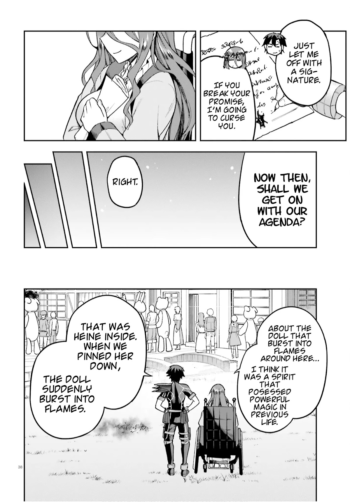 Combatants Will Be Dispatched! Chapter 35 page 38 - Chapter 35
