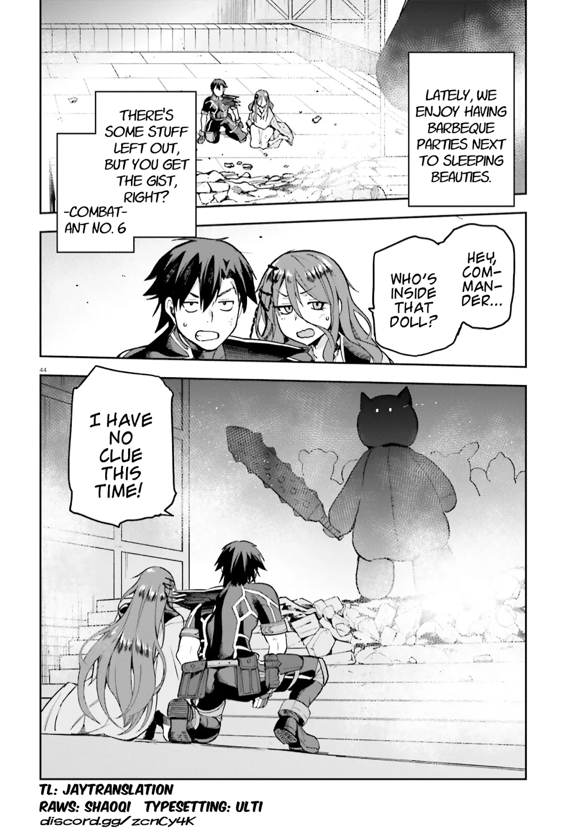Combatants Will Be Dispatched! Chapter 35 page 44 - Chapter 35