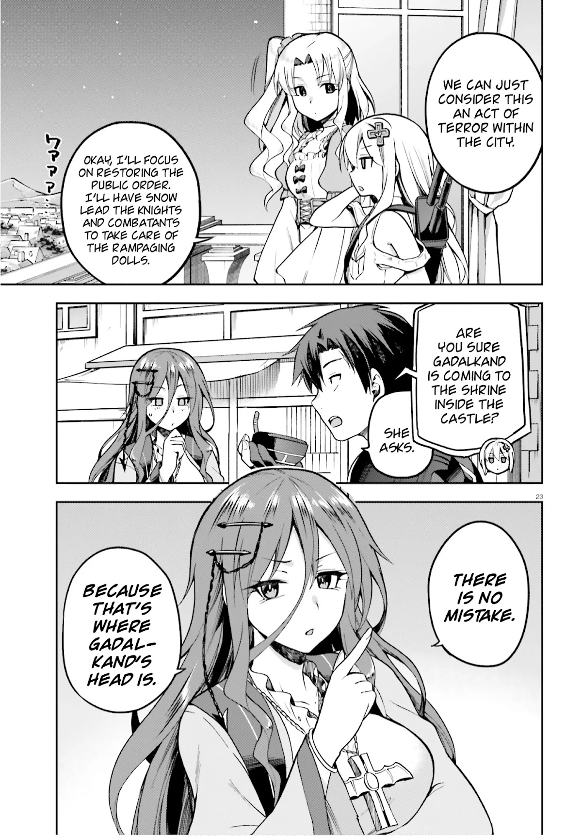 Combatants Will Be Dispatched! Chapter 36 page 22 - Chapter 36