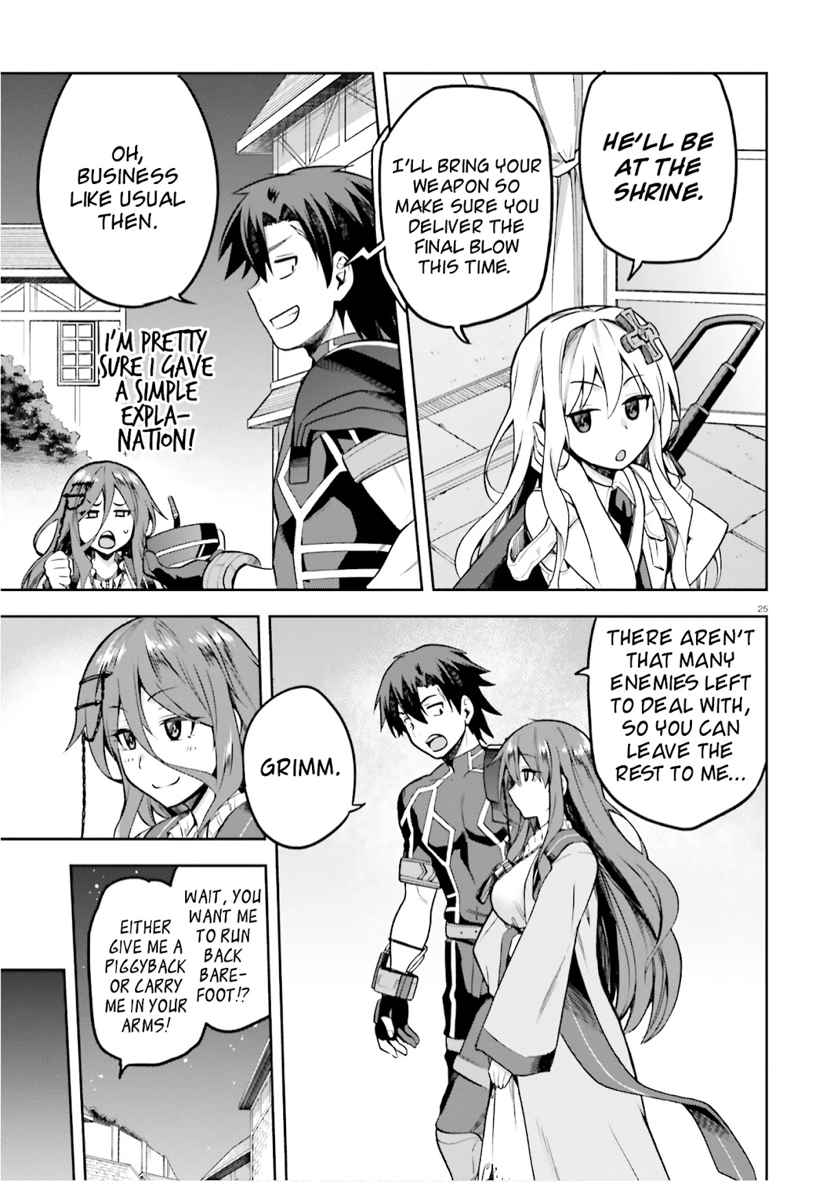 Combatants Will Be Dispatched! Chapter 36 page 24 - Chapter 36