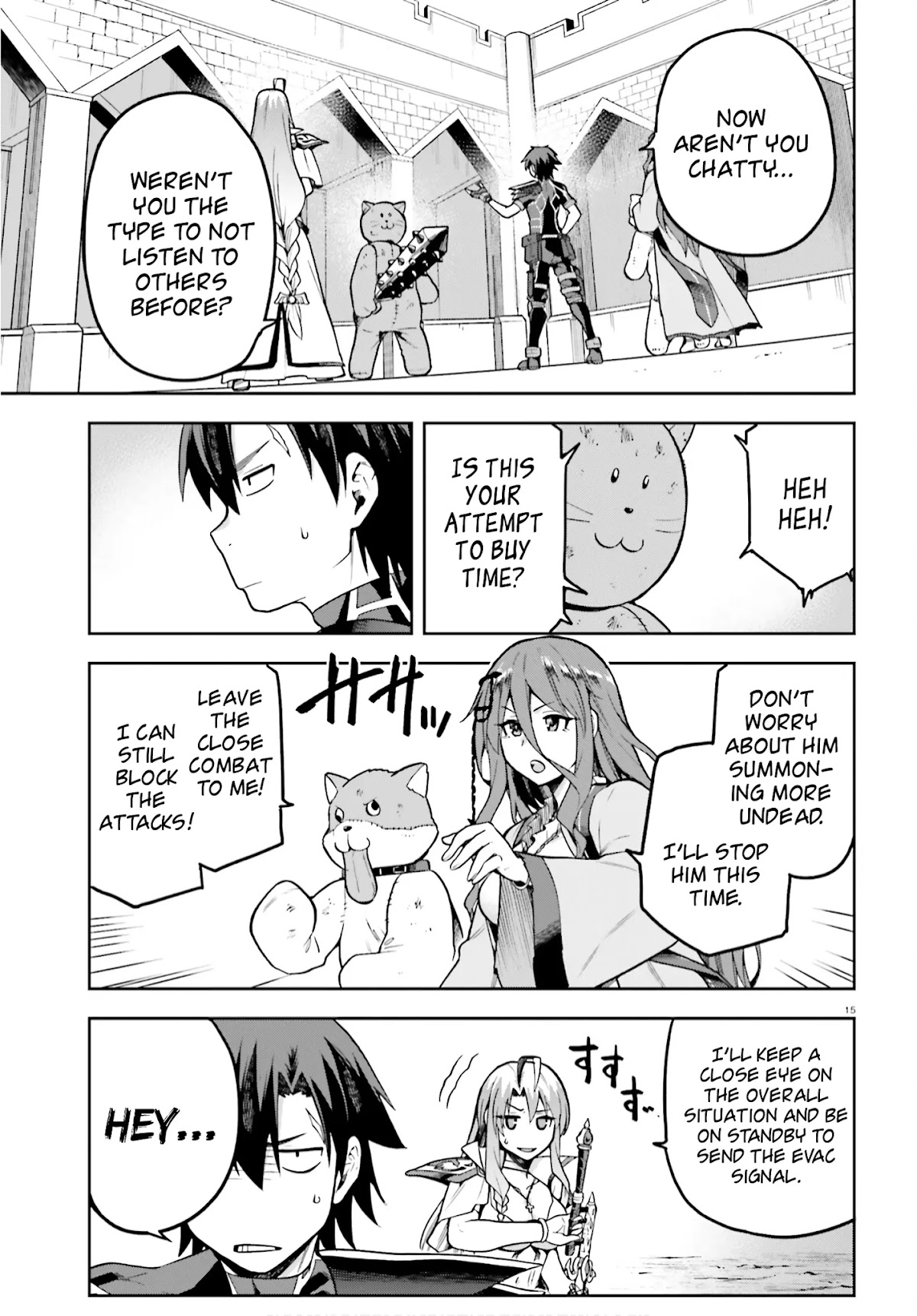 Combatants Will Be Dispatched! Chapter 37 page 15 - Chapter 37