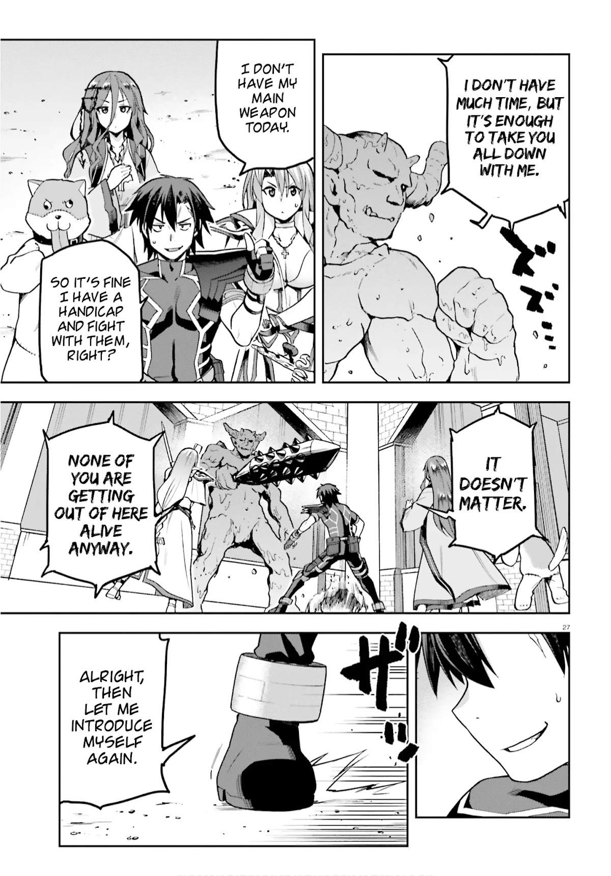 Combatants Will Be Dispatched! Chapter 37 page 27 - Chapter 37