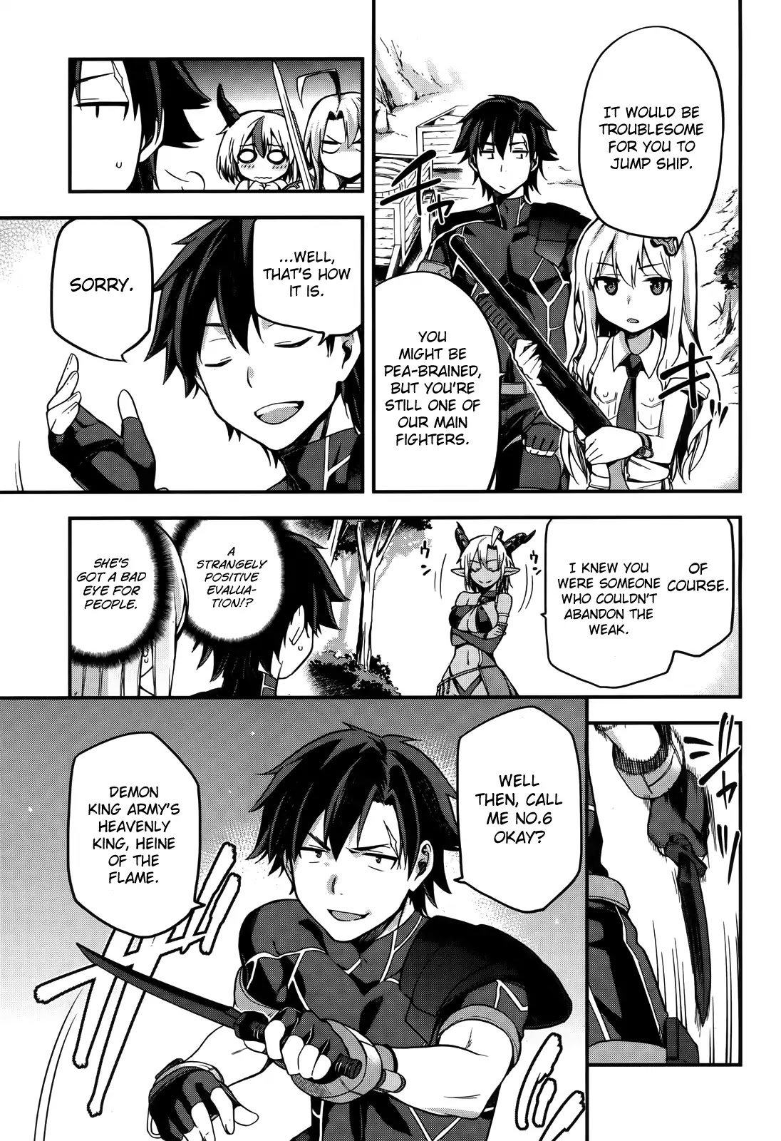 Combatants Will Be Dispatched! Chapter 4 page 9 - Chapter 4