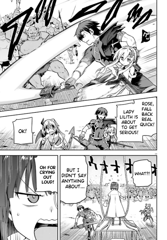 Combatants Will Be Dispatched! Chapter 50 page 8 - Chapter 50: Heine of The Flame vs Lilith The Black!