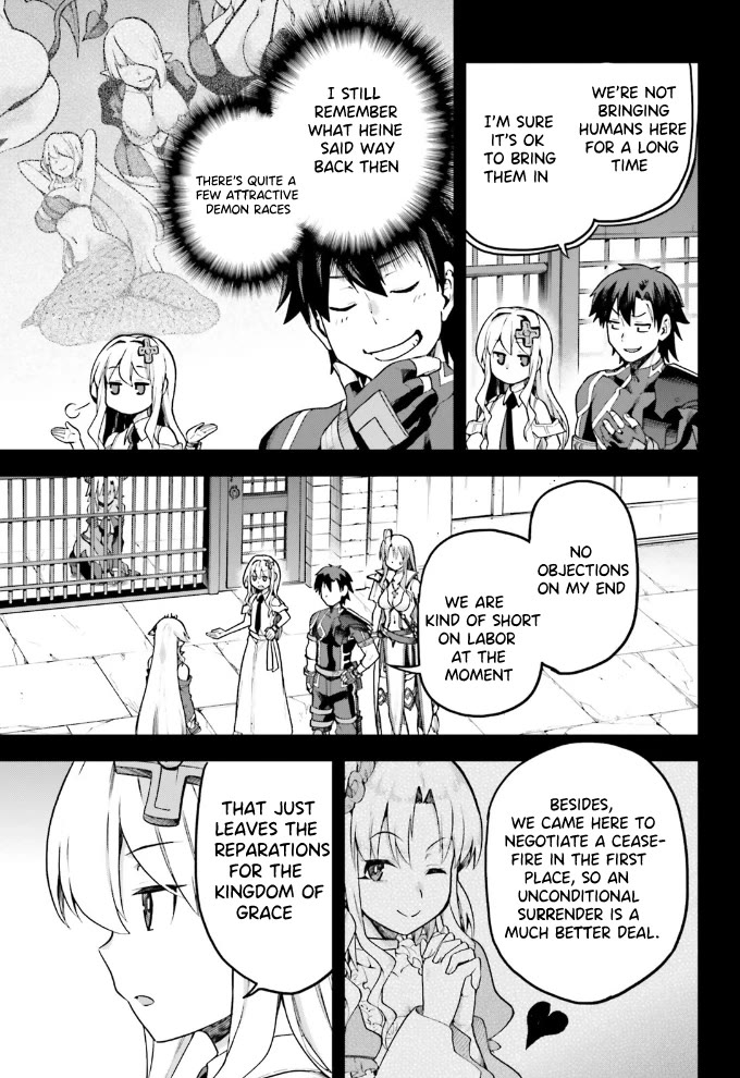 Combatants Will Be Dispatched! Chapter 55 page 14 - Chapter 55: After The War, what's next?