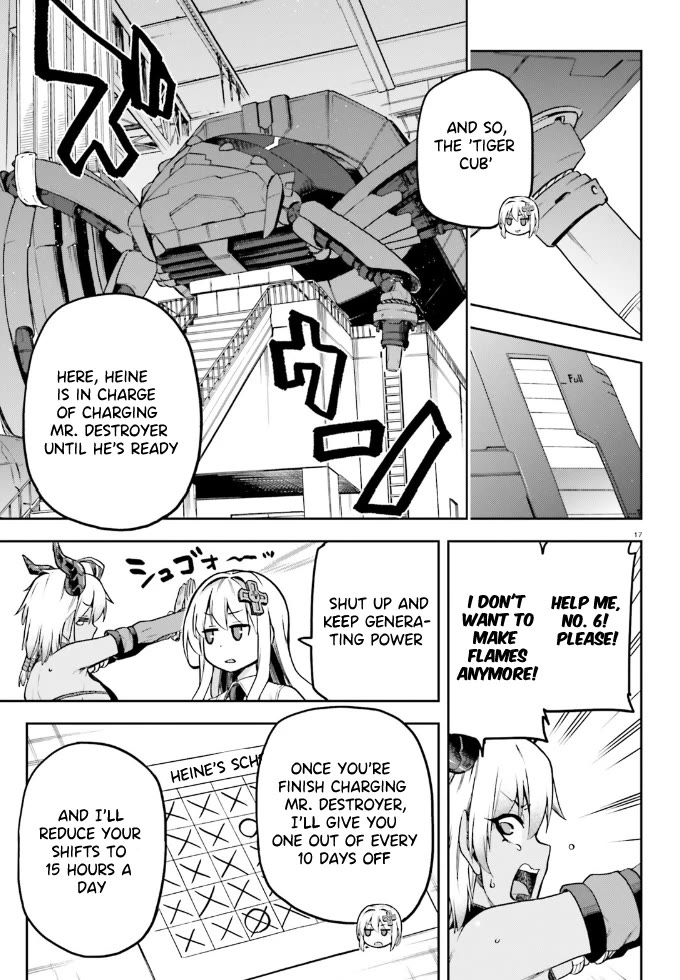 Combatants Will Be Dispatched! Chapter 61 page 16 - Chapter 61: Sweating a lot to Generate Power..?!