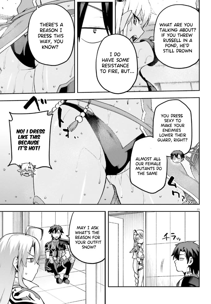 Combatants Will Be Dispatched! Chapter 61 page 22 - Chapter 61: Sweating a lot to Generate Power..?!