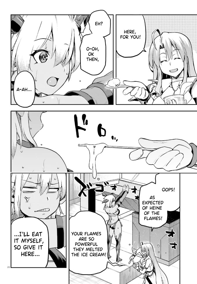 Combatants Will Be Dispatched! Chapter 61 page 27 - Chapter 61: Sweating a lot to Generate Power..?!