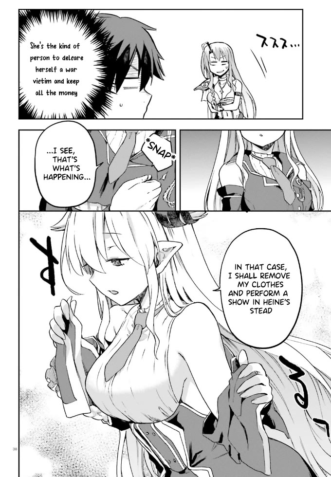 Combatants Will Be Dispatched! Chapter 61 page 37 - Chapter 61: Sweating a lot to Generate Power..?!