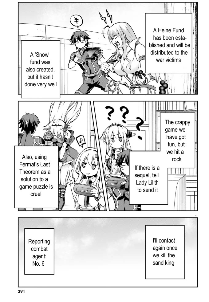 Combatants Will Be Dispatched! Chapter 61 page 40 - Chapter 61: Sweating a lot to Generate Power..?!