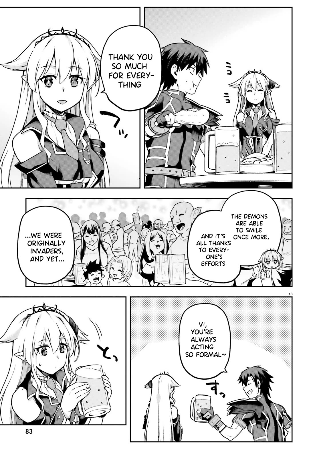 Combatants Will Be Dispatched! Chapter 63 page 14 - Chapter 63: Shining Smiles That'll last forever...