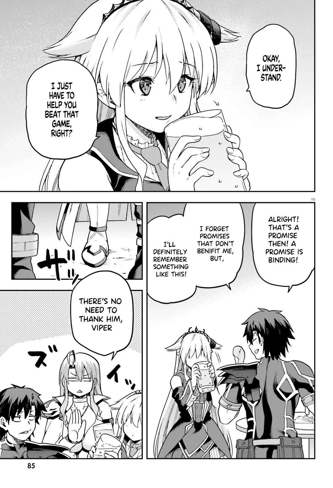 Combatants Will Be Dispatched! Chapter 63 page 16 - Chapter 63: Shining Smiles That'll last forever...