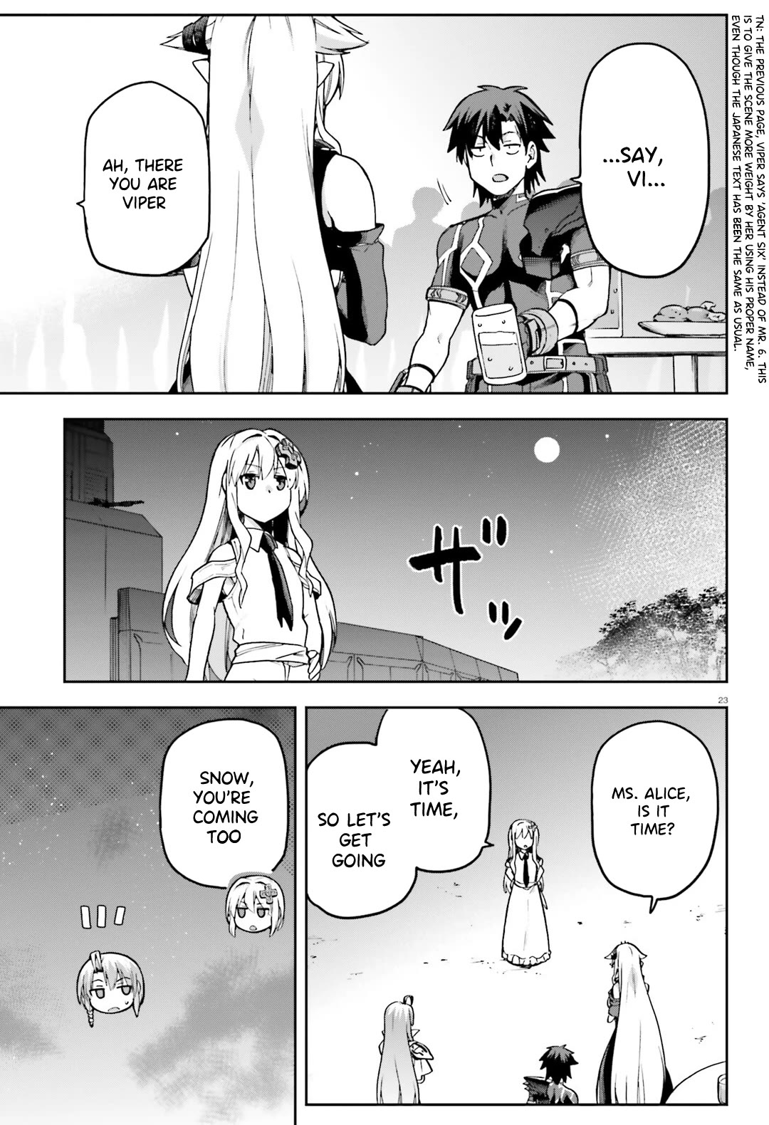 Combatants Will Be Dispatched! Chapter 63 page 24 - Chapter 63: Shining Smiles That'll last forever...