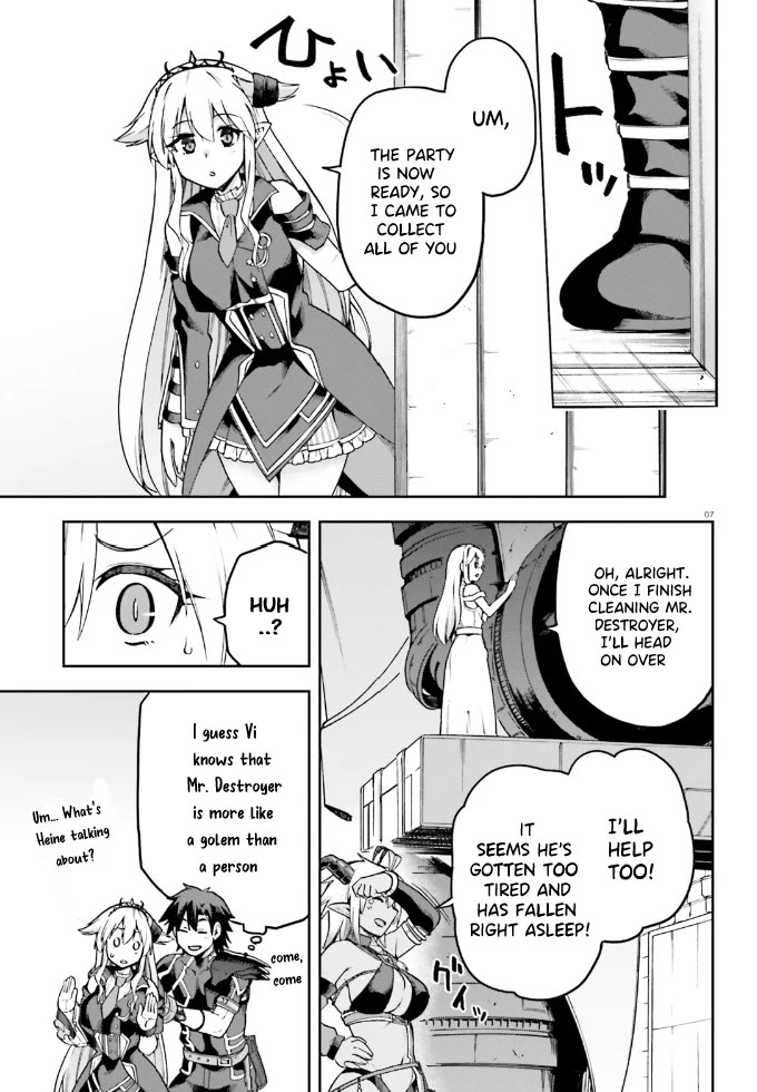 Combatants Will Be Dispatched! Chapter 63 page 8 - Chapter 63: Shining Smiles That'll last forever...