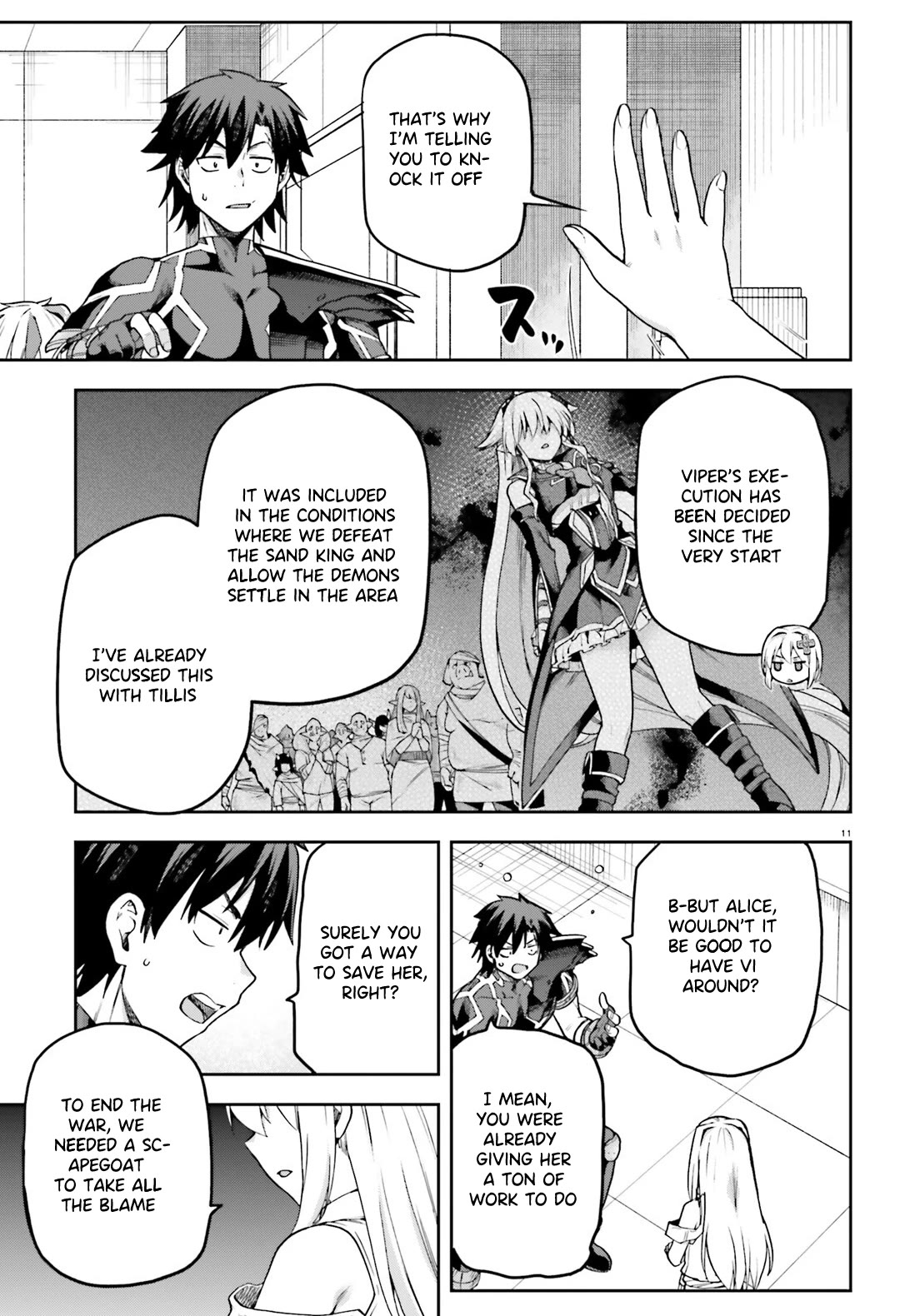 Combatants Will Be Dispatched! Chapter 64 page 12 - Chapter 64: Kisaragi Never Stops Until They're Satisfied!