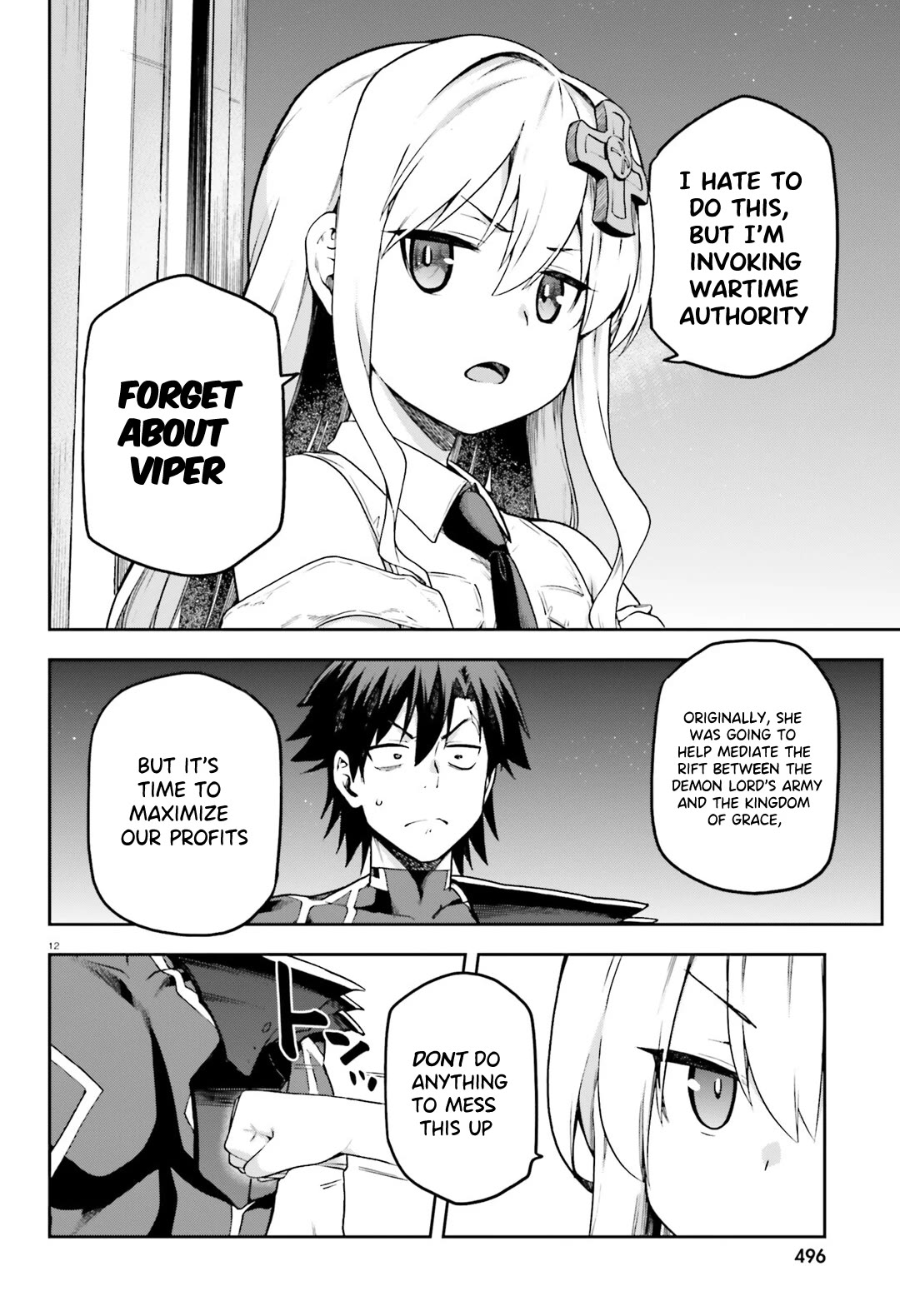 Combatants Will Be Dispatched! Chapter 64 page 13 - Chapter 64: Kisaragi Never Stops Until They're Satisfied!