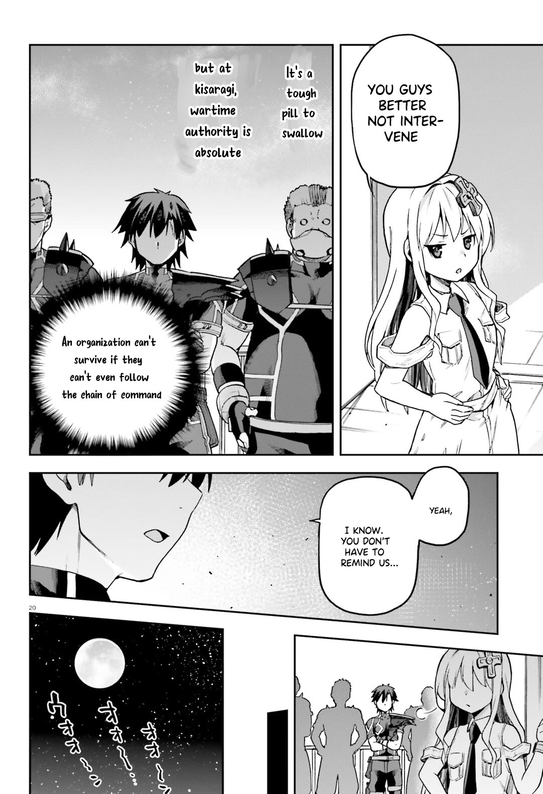 Combatants Will Be Dispatched! Chapter 64 page 21 - Chapter 64: Kisaragi Never Stops Until They're Satisfied!