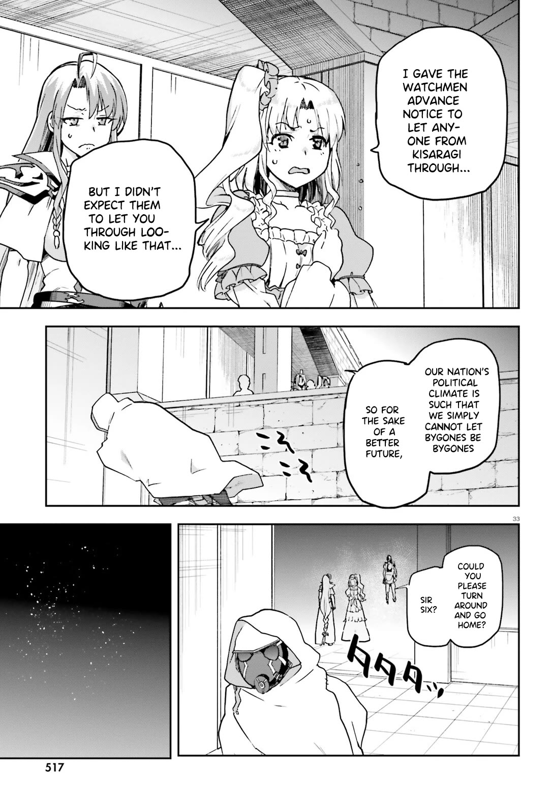 Combatants Will Be Dispatched! Chapter 64 page 34 - Chapter 64: Kisaragi Never Stops Until They're Satisfied!