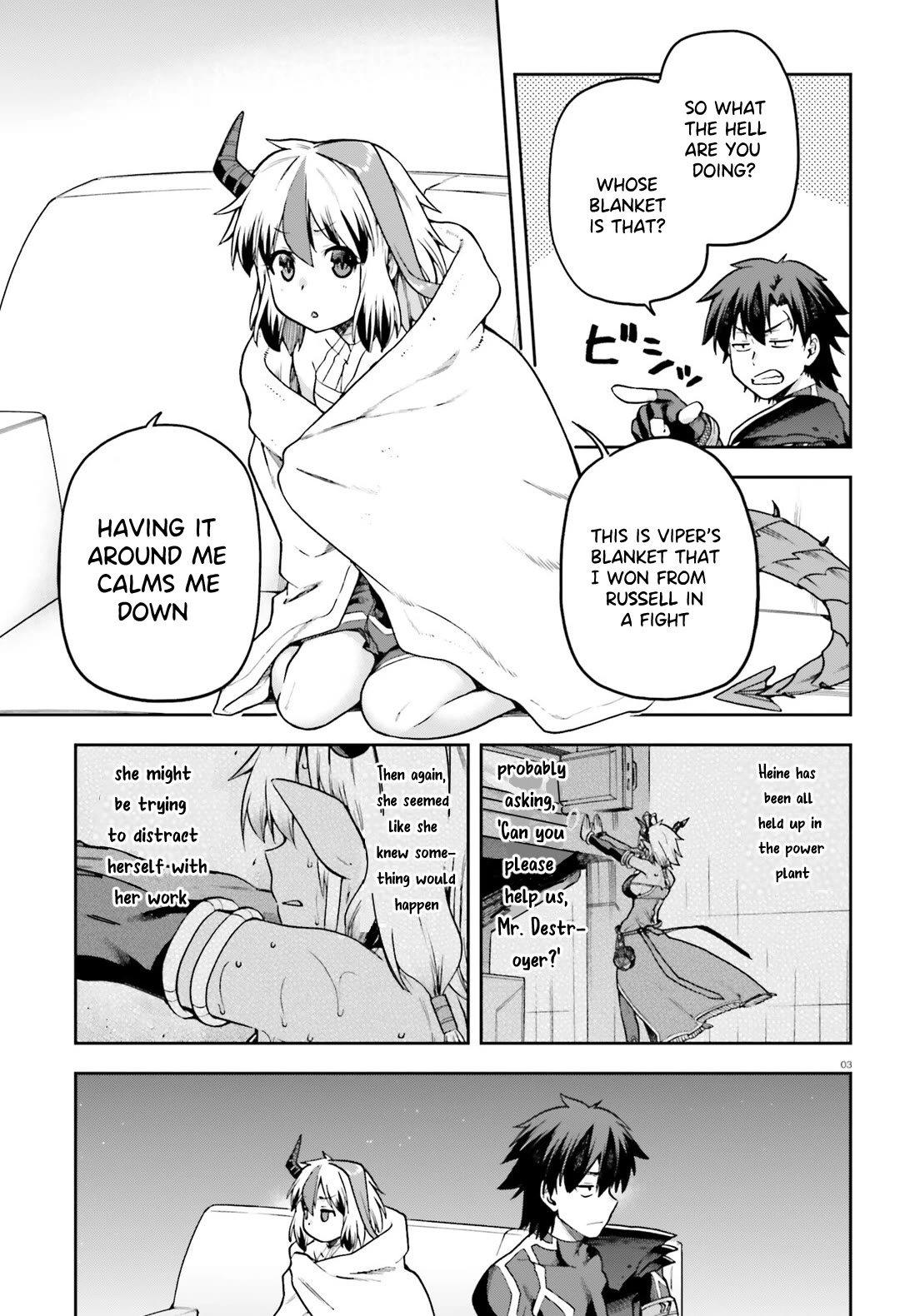 Combatants Will Be Dispatched! Chapter 64 page 4 - Chapter 64: Kisaragi Never Stops Until They're Satisfied!