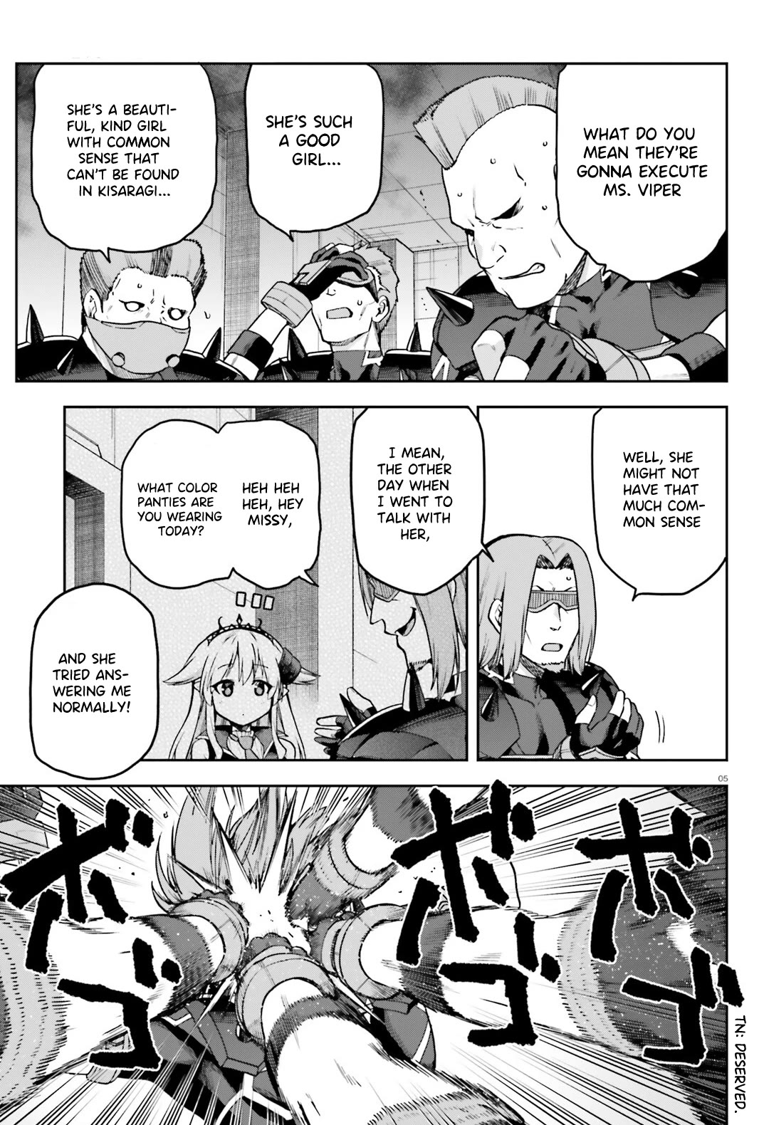 Combatants Will Be Dispatched! Chapter 64 page 6 - Chapter 64: Kisaragi Never Stops Until They're Satisfied!