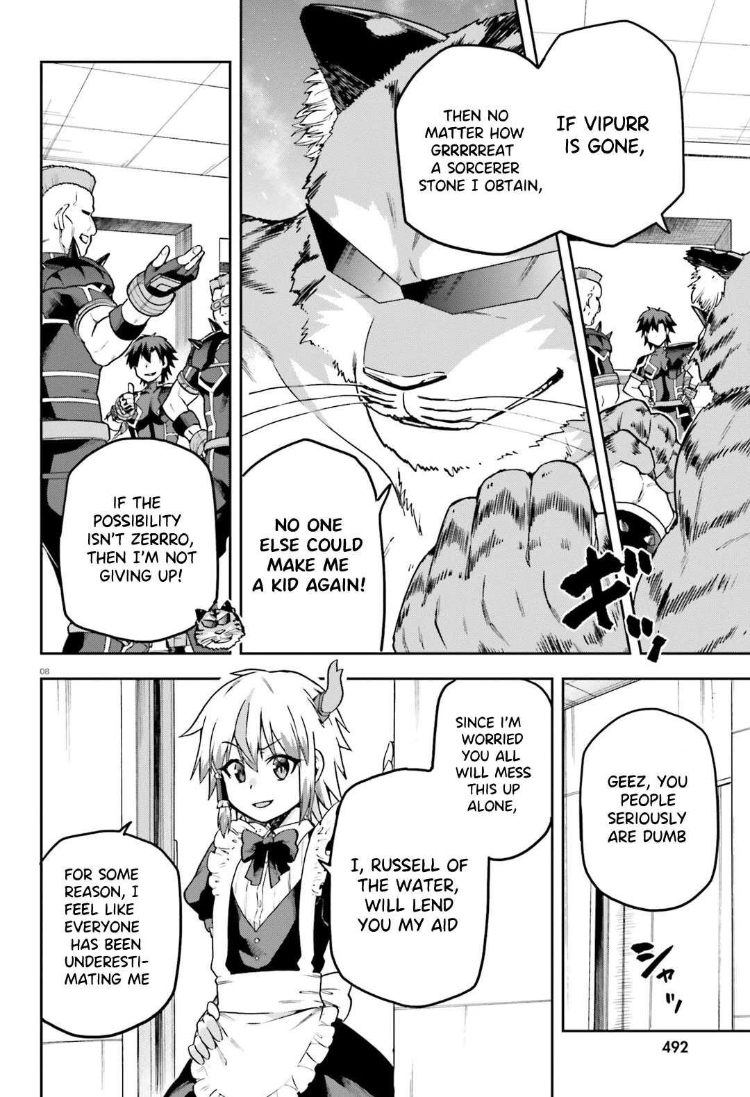 Combatants Will Be Dispatched! Chapter 64 page 9 - Chapter 64: Kisaragi Never Stops Until They're Satisfied!