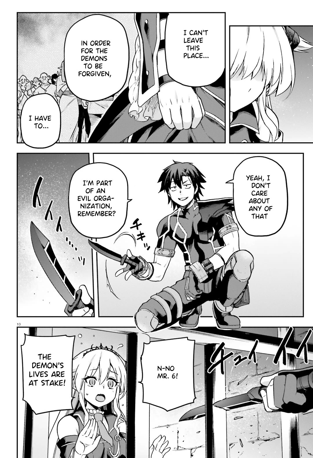 Combatants Will Be Dispatched! Chapter 65 page 11 - Chapter 65: All I wish for is a future for the Demons