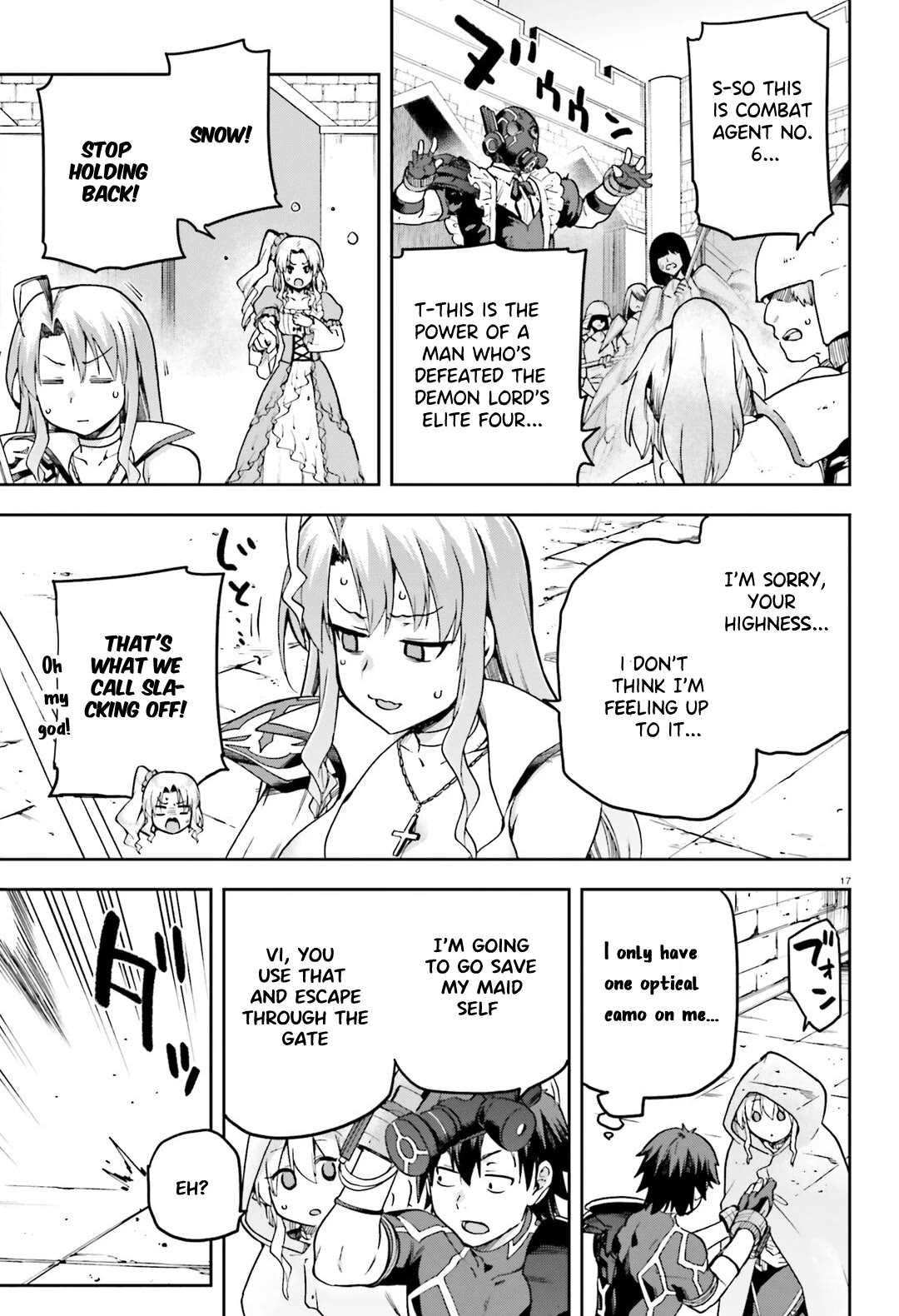 Combatants Will Be Dispatched! Chapter 65 page 18 - Chapter 65: All I wish for is a future for the Demons