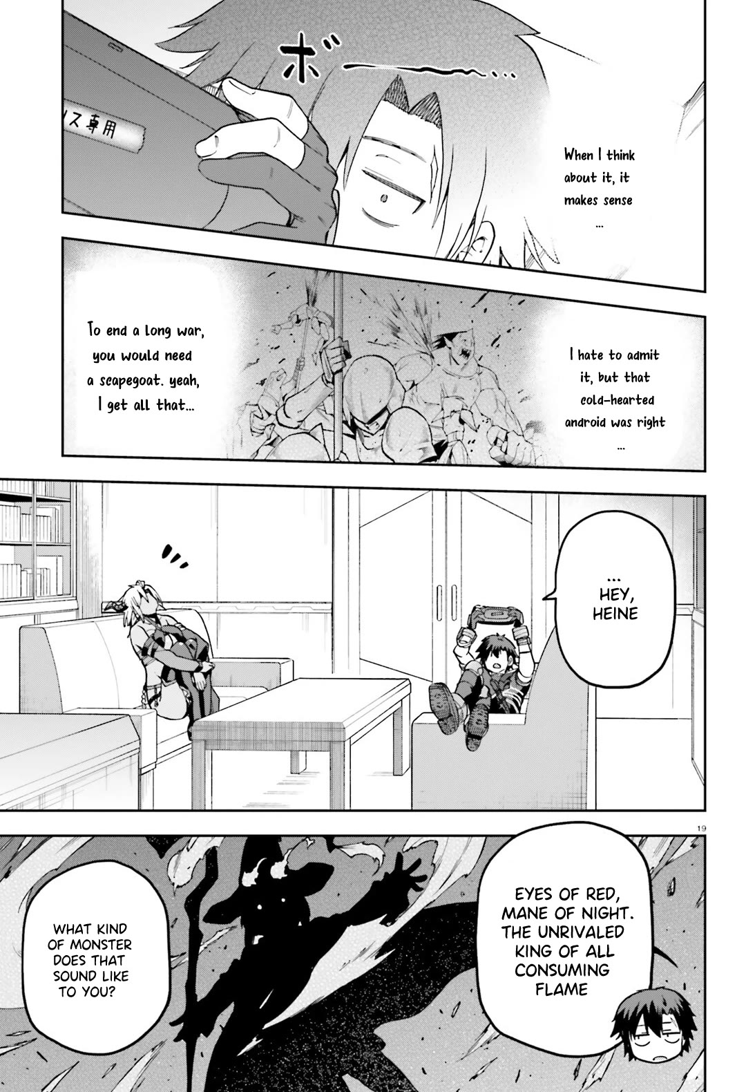 Combatants Will Be Dispatched! Chapter 66 page 18 - Chapter 66: How Will This Slapstick Comedy Drama End?! [END]