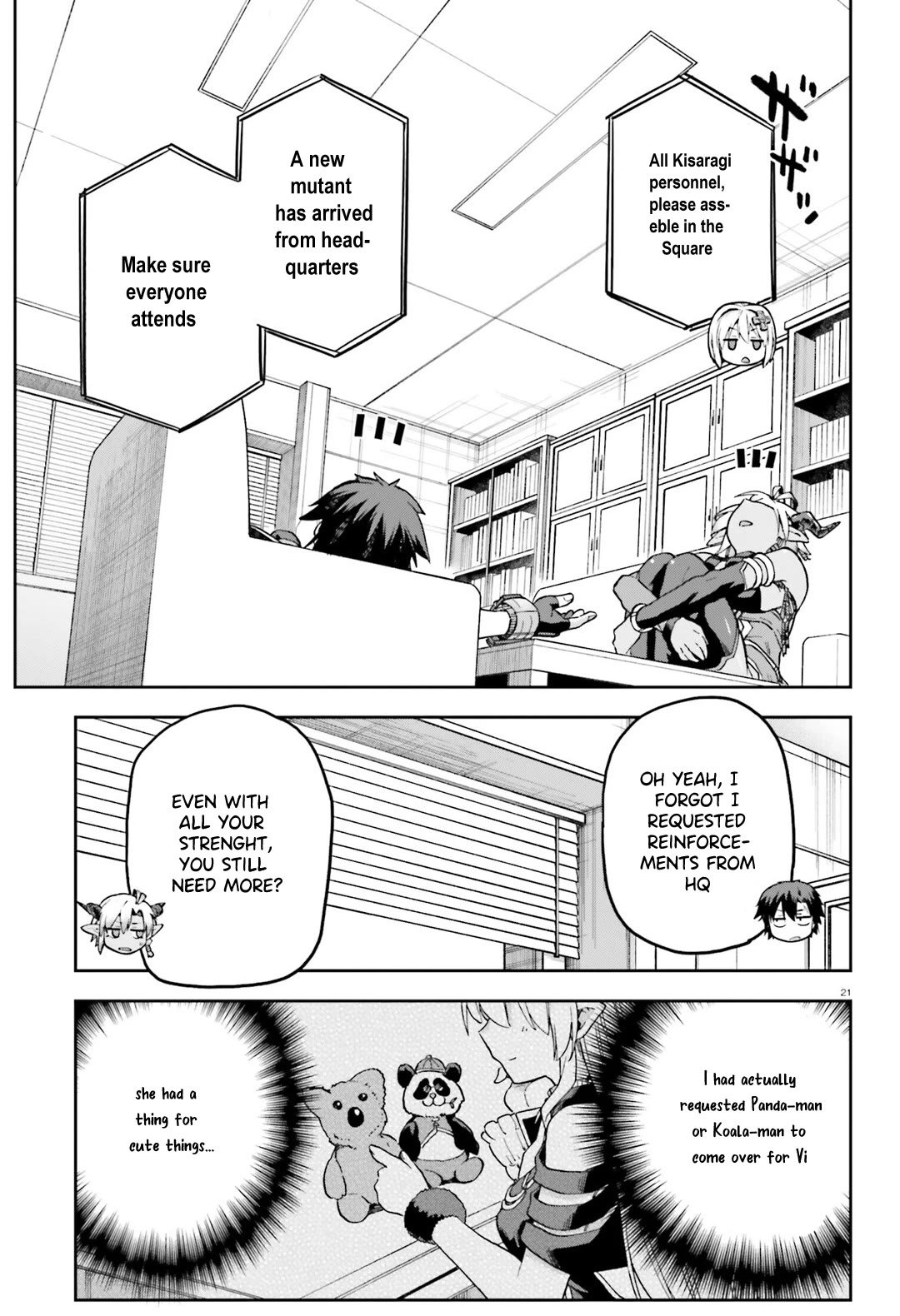 Combatants Will Be Dispatched! Chapter 66 page 20 - Chapter 66: How Will This Slapstick Comedy Drama End?! [END]