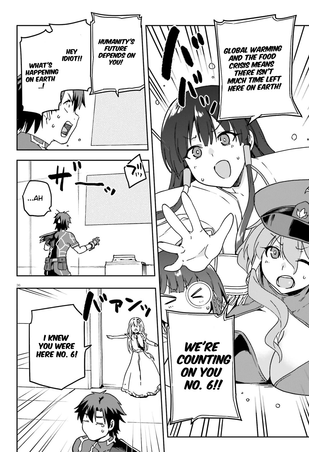 Combatants Will Be Dispatched! Chapter 66 page 35 - Chapter 66: How Will This Slapstick Comedy Drama End?! [END]