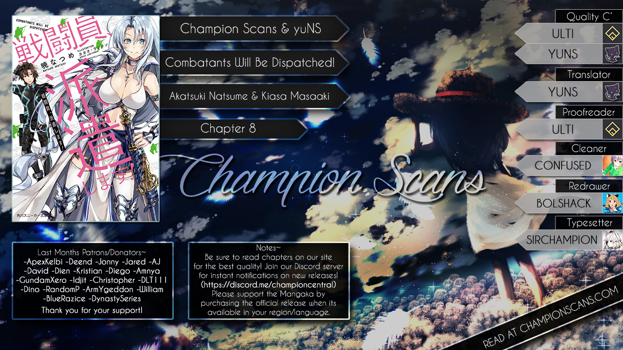 Combatants Will Be Dispatched! Chapter 8 page 2 - Chapter 8