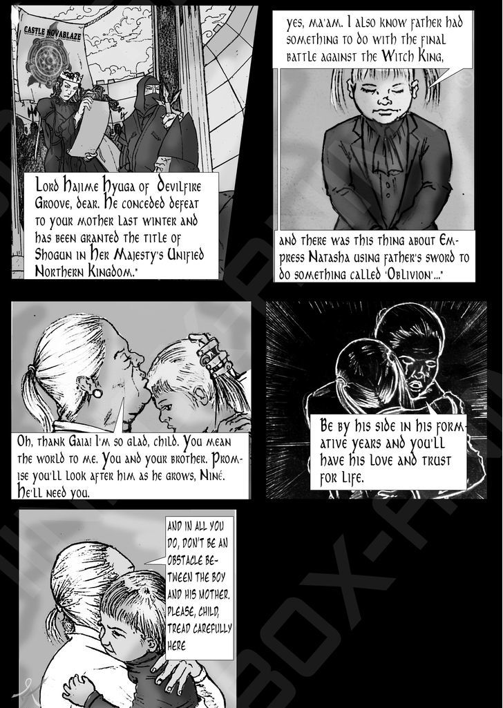 Combula Crystelice Chapter 1.2 page 12 - Chapter 1.2 : Blade of Ice and Fire