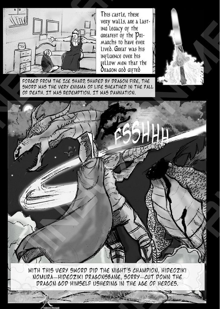 Combula Crystelice Chapter 1.2 page 6 - Chapter 1.2 : Blade of Ice and Fire