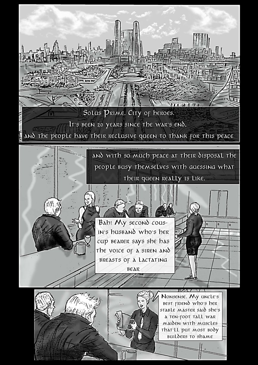 Combula Crystelice Chapter 1.3 page 1 - Chapter 1.3 : TIME ECHOES
