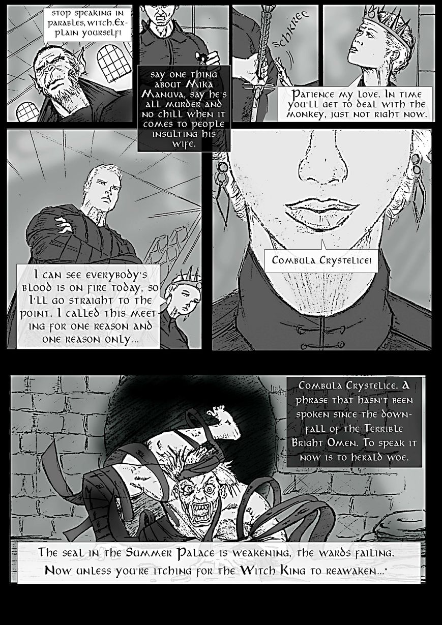Combula Crystelice Chapter 1.3 page 14 - Chapter 1.3 : TIME ECHOES
