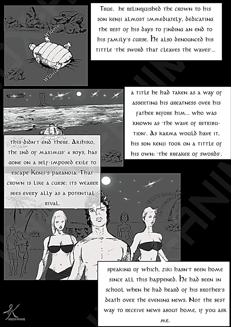 Combula Crystelice Chapter 1.4 page 17 - Chapter 1.4 : ATLUS BEACH