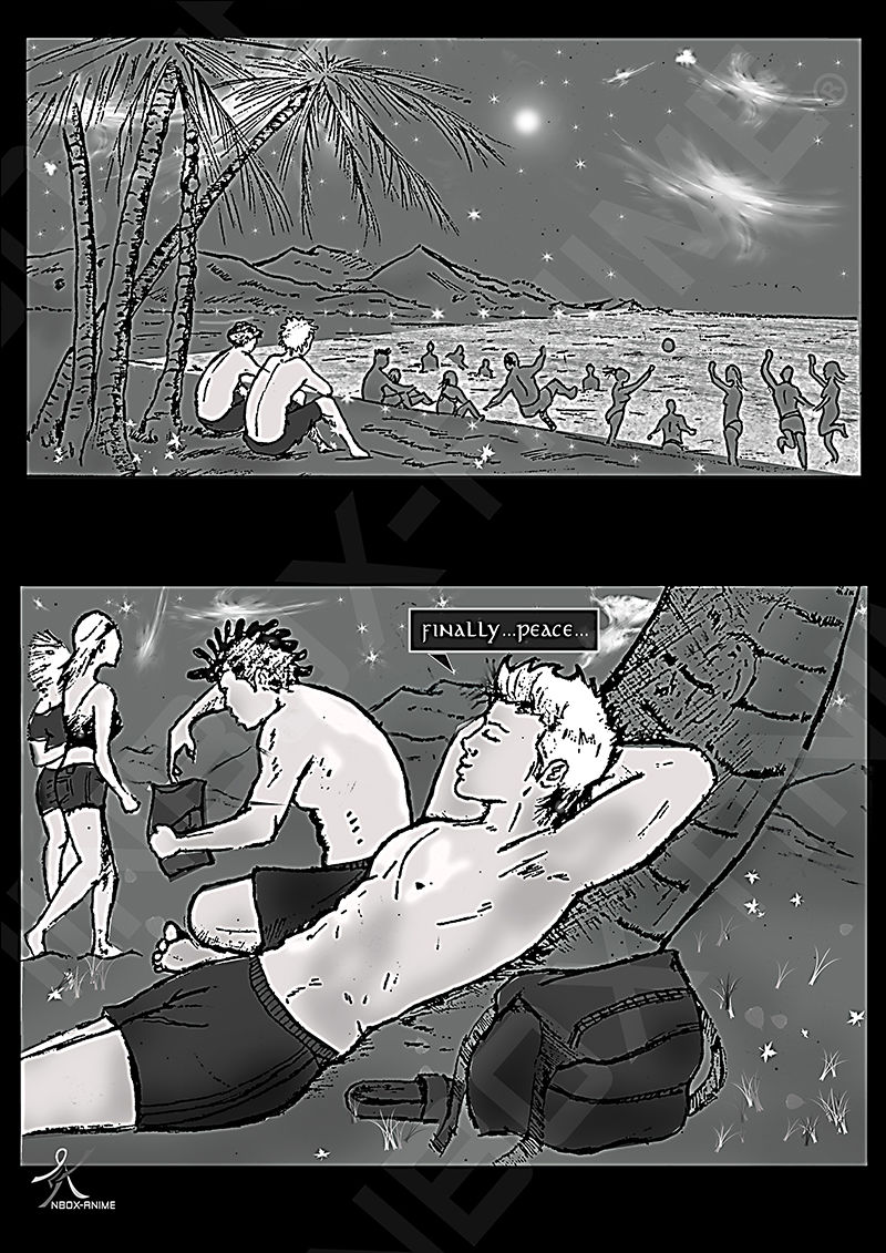 Combula Crystelice Chapter 1.4 page 2 - Chapter 1.4 : ATLUS BEACH