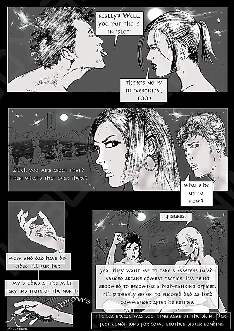 Combula Crystelice Chapter 1.4 page 9 - Chapter 1.4 : ATLUS BEACH