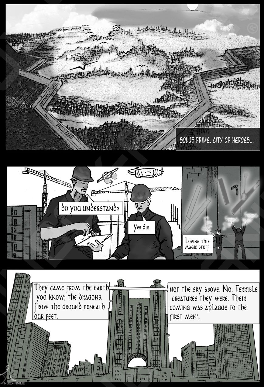 Combula Crystelice Chapter 2.1 page 1 - Chapter 2.1 : Blade of Ice and Fire