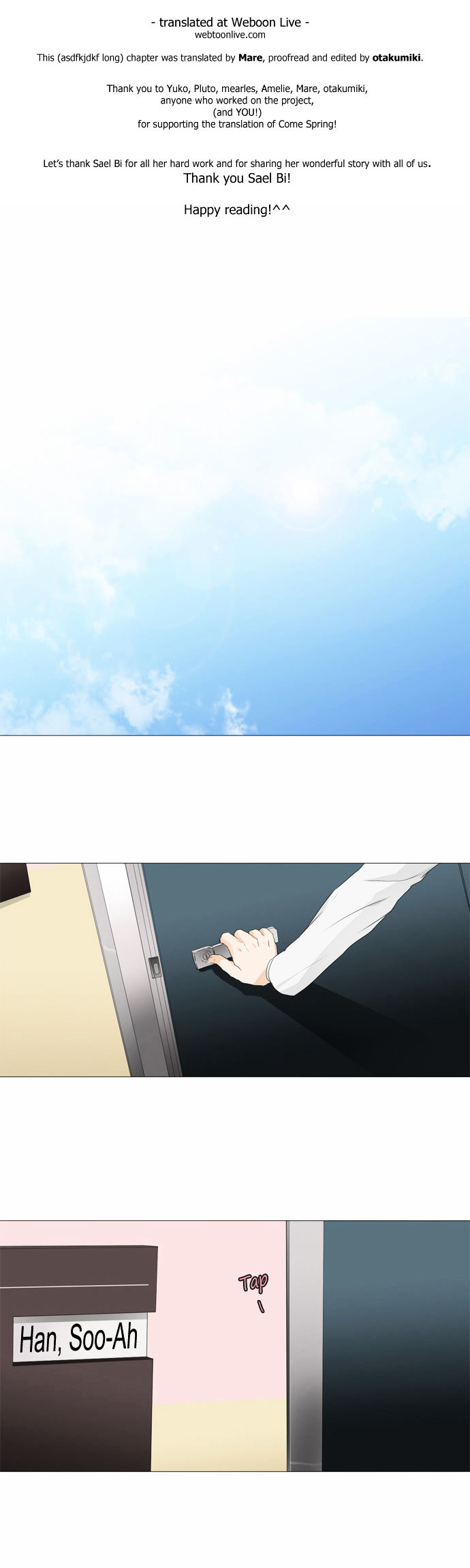 Come Spring Chapter 49 page 1 - Chapter 49 : Epilogue