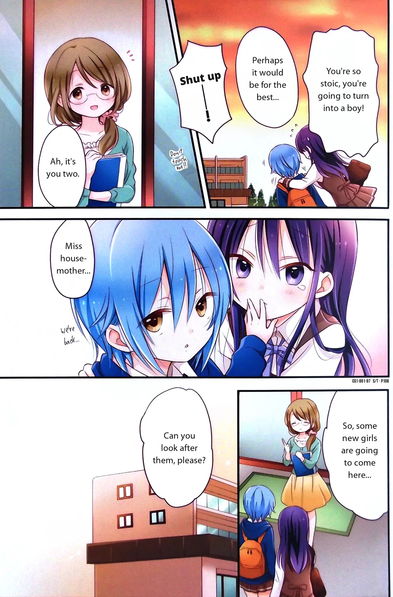 Comic Girls Chapter 1.0 page 8 - Vol.1 Chapter 0