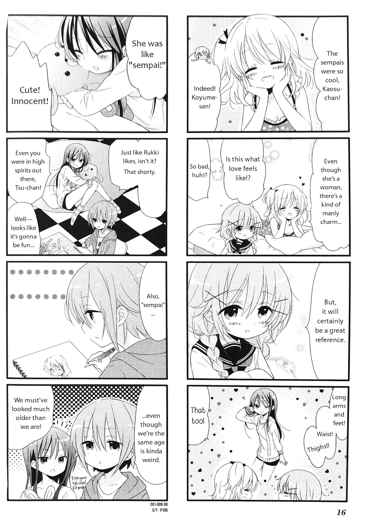 Comic Girls Chapter 1.1 page 8 - Vol.1 Chapter 1