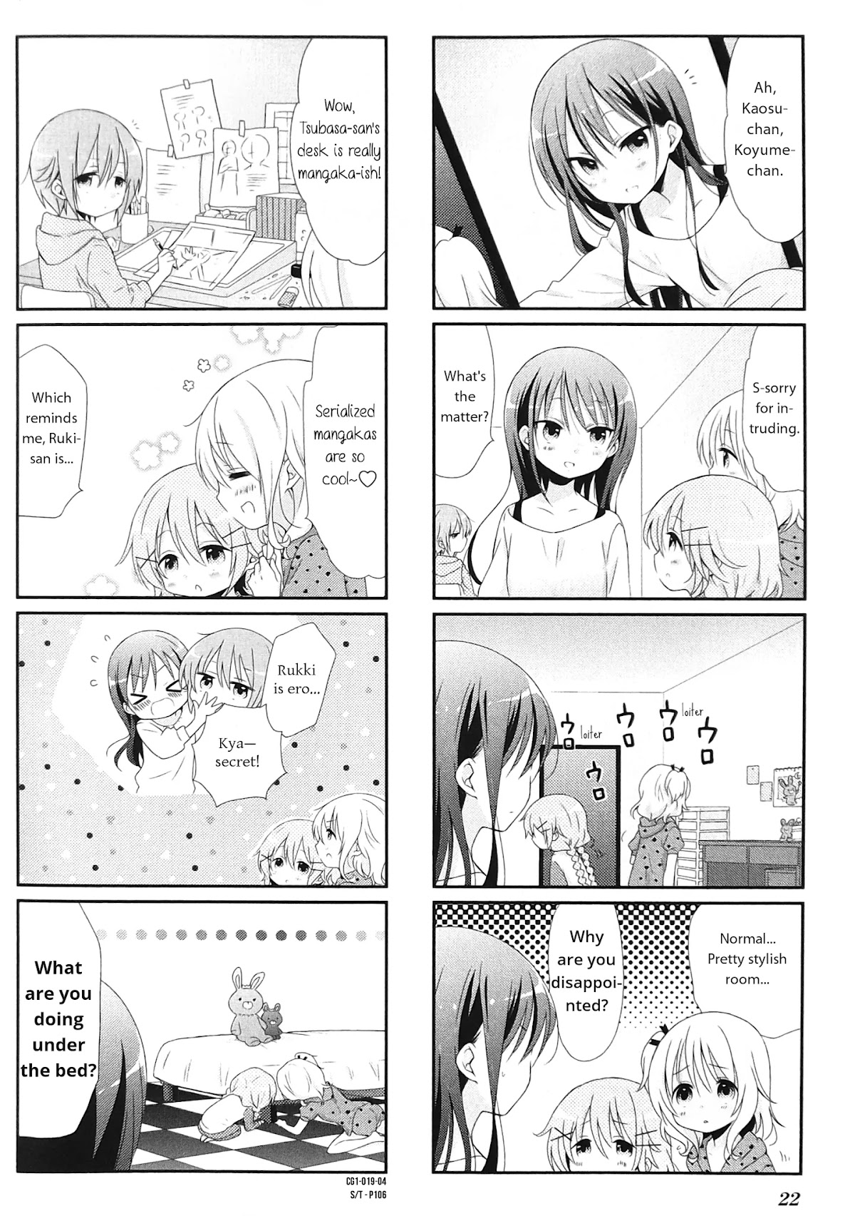 Comic Girls Chapter 1.2 page 4 - Vol.1 Chapter 2